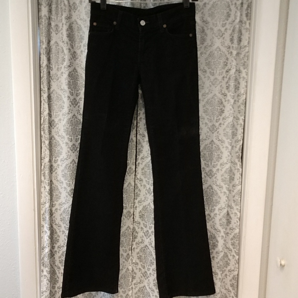 7 for all mankind flare corduroy